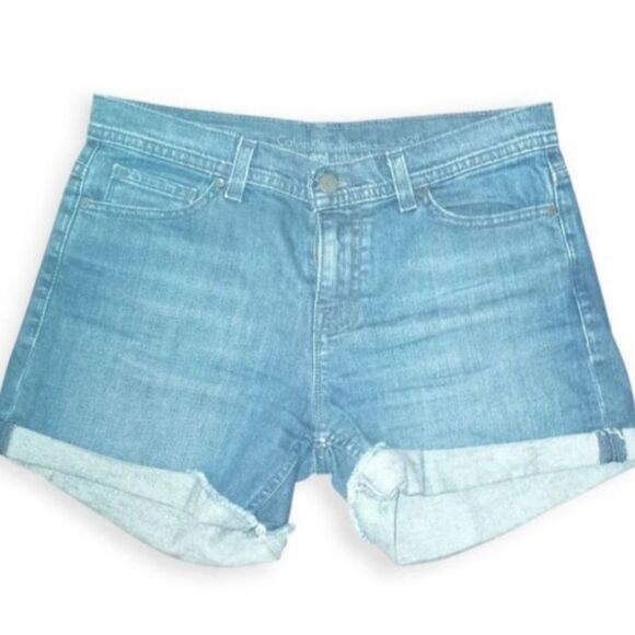 Calvin Klein Jeans Denim Blue Shorts Sz.29 EUC - Picture 3 of 7